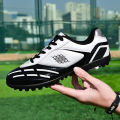 CLuo Soccer Shoes Children Student Male and FemaleTFBroken Nail Training Shoes Artificial Grassland Professional Soccer Shoes Short Studs. 