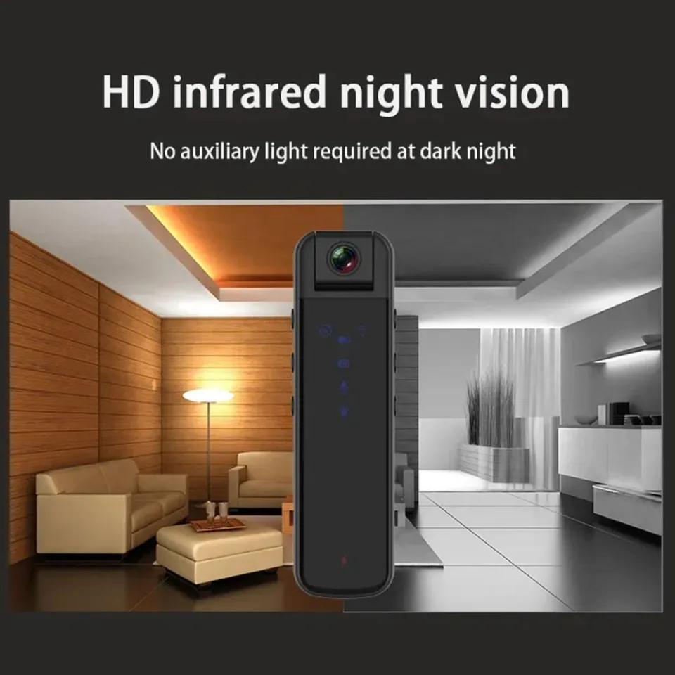 CS05 WiFi Body Camera HD 1080P Home Sports DV Security Camera | Daraz.com.bd