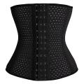Women's Waist Trainer Corset for Weight Loss Sport Workout Body Shaper Tummy Fats Burner,S -Black.