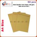 Envelope Liner Paper 150 GSM A4 size 9''x12''  50 pieces Bundle. 