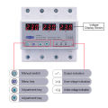 TOMZN Three Phase Adjustable Over and Under Voltage Protector 63A. 
