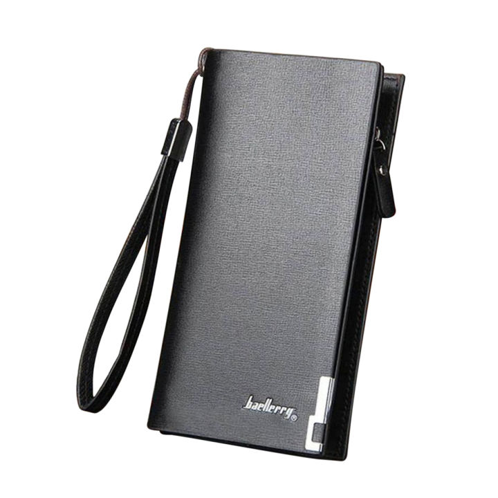 Mens Wallet Card Holder Large Men Wallets Classic Long Style Card