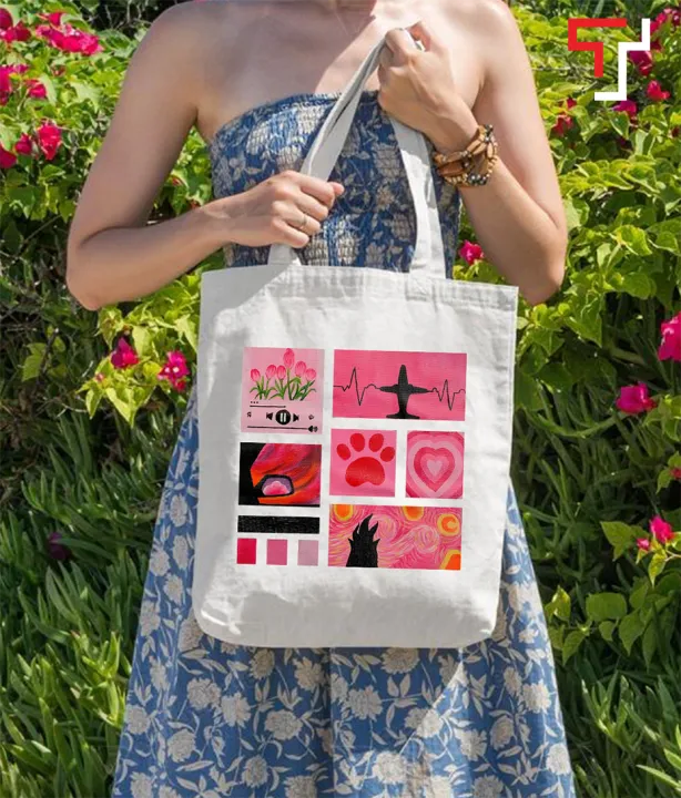 Customiezely%20Mood%20Board%20Printed%20Black%20and%20White%20Canvas%20Tote%20Bag%20with%20Zipper%20for%20Girls%20-%20Image%203