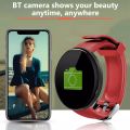 D18 Smart Watch Heart Rate Monitor Men's Women's Smartwatch Round Fitness DigitalWatches for Men Women Band Bracelet. 