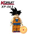【Yurui】Building Blocks Dragon Ball Saiyan XP062-069 Sun Wukong Tenshindon KT1009 Toy Assembly. 