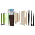 Polymer Clay Tools, Clay Art Creation Pottery Tools 28 Pcs for Clay Pottery Sculpture for Craft Projects.