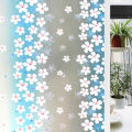 Transparent Opaque Self-Adhesive Window Stickers Heat Insulation Frosted Glass Film Balcony Bathroom Bathroom Shading Window Foreign Trade.