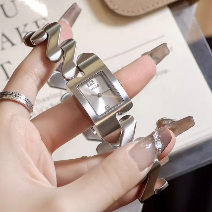 Elegant Luxury Full Diamond Quartz Watch / Ladies Korean Fashion Rhinestone Wristwatch