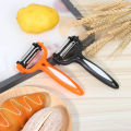 3 In 1 Roto Peeler for Vegetables and Fruits Cutter 3 in 1 Rotary Fruit Vegetable Carrot Potato Peeler Cutter Slicer Amazing Healthy. 