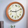 Bird Clocks with Sounds Creative Bird Clock for Shelf Home Table. 