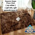 Fur Rug Square Shaped 5 Feet X 3 Feet (BIG SIZE) Rug Artificial Wool Sheepskin Hairy Carpet Faux Floor Mat. 