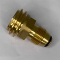 Propane Tank Adapter Converts POL LP Tank Service Valve to QCC1 / Type1 Hose or Regulator. 
