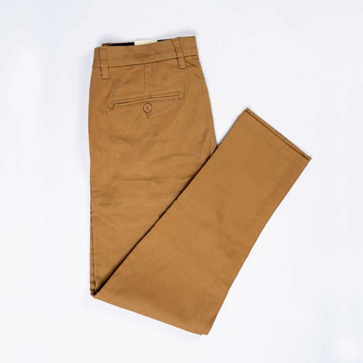 Men%E2%80%99s%20Smart%20Shape%20Beige%20Color%20Gabardine%20Pant%20-%20Image%202