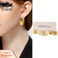 Carat Geometric Earrings 6 Pairs/set Women's Hoop Earrings with Faux Pearl Geometric Prom Party Ear Jewelry Trendy Hanging Earrings for Women Women Dangle Earrings. 