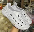 Mens New Comfortable Summer Couple Hole Crocs SuperClogs Outdoor Beach Shoes Soft-Soled Non-Slip Breathable Sandals. 