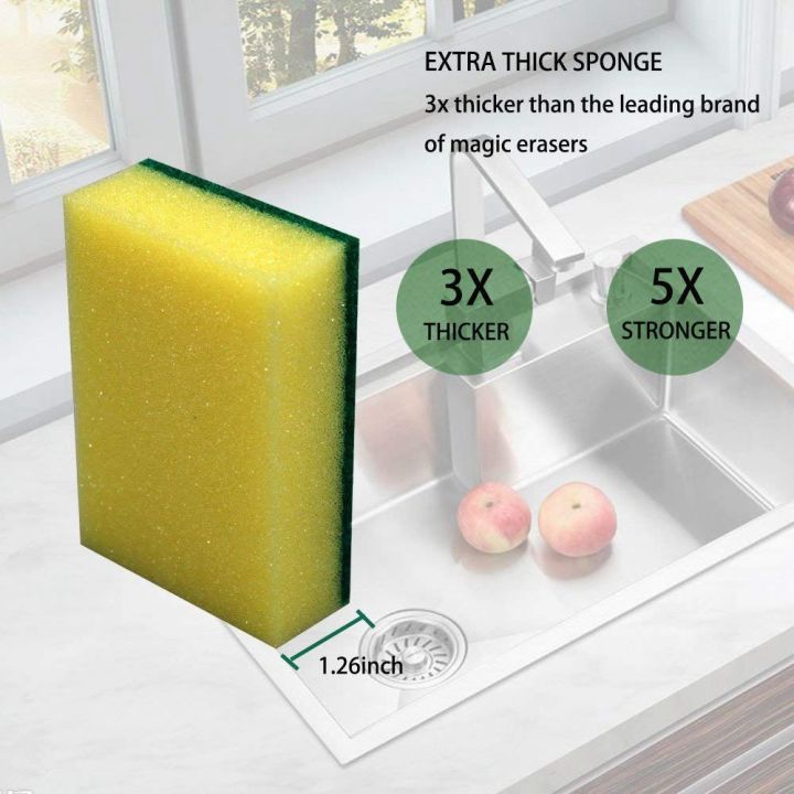 Durable%20Heavy%20Duty%20Multi%20Use%20Cleaning%20Sponges%20rub%20Non-Scratch%20Sponge%20Scrubbing%20Dish%20Sponges%20Use%20for%20Kitchens,%20Bathroom,%20Car%20&%20Odor%20Free%20-%2020%20pack%20-%20Image%206