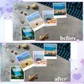 Cold Laminate Sheet, Holographic Laminate Sheets Bright Colors 50Pcs for Card. 