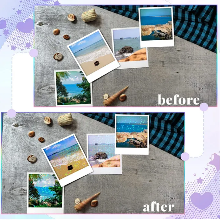 Cold%20Laminate%20Sheet,%20Holographic%20Laminate%20Sheets%20Bright%20Colors%2050Pcs%20for%20Card%20-%20Image%205