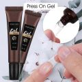 Nail Glue for Acrylic Nail Tip 15g Nail Tips Glue Gel Solid Nail Tips Gel Press on Nails for Nail Extension Nail Bonding Nail Tips Glue for Home and Salon. 