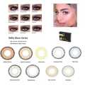 BELLA B25 Radiant Hazelnut glow Color Contact Lens with kit box & Solution 150ml FREE(full set) Bella Glow Series #r.hazelnutcombo.