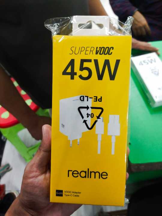 Realme 45W Super vooc Original Premium Quality Fast Charger