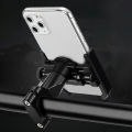 Aluminum Alloy Mount Mobile Phone Holder for Motorcycle Bicycle Shockproof Fixed Navigation Bracket phone accessories.