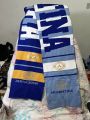 Argentina Football Knitted Logo Scarf Premium Fan Muffler (Argentina).