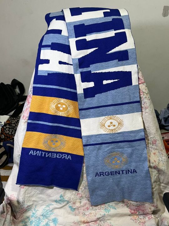 Argentina%20Football%20Knitted%20Logo%20Scarf%20Premium%20Fan%20Muffler%20(Argentina)%20-%20Image%204