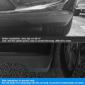 Wheel Mud Flaps Stylish UV Resistant Car Mud Flaps Front Rear for Model Y 2021 To 2024. 