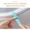 Silicone Toilet Lid Seat Raise Lifter Handle, Avoid Touching Bacterial and Stains. 