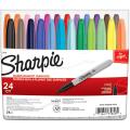 Sharpie Permanent Markers, Fine Point, Assorted Colors, 24-Count. 