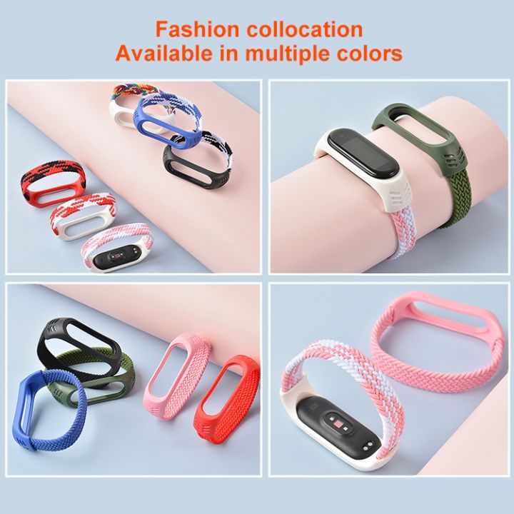 For%20Xiaomi%20Mi%20Band%206%20/%205%20/%204%20/%203%20Universal%20Nylon%20Elasticity%20Weave%20Watch%20Band,%20Size:XS%20140mm(Rainbow)%20-%20Image%204