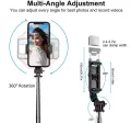 R1s Adjustable 4 in 1 Multifunctional Monopod Selfie Stick & Tripod with Selfie Light & Wireless Bluetooth Remote Control - Selfie Stick & Tripod. 