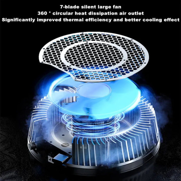 Tablet%20Cooler%20Fast%20Cooling%20Tablet%20Radiator%20Magnetic/Clip%20On%20Semiconductor%20Radiator%20Video%20Streaming%20Fan%20Temperature%20Display%20Radiator%20-%20Image%205