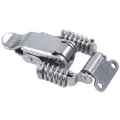 2x Toolbox Draw Compression Spring Toggle Latch Catch Clamp Silver. 