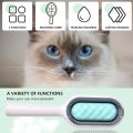 Clean Cat Dog Hair Removal Comb with Wipes Upgraded Pet Brush Katten Accessories Gatos Productos para mascotas Grooming Supplies.