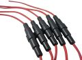 25cm Length Wire Screw Type Car Inline Fuse Holder 10 Ps.