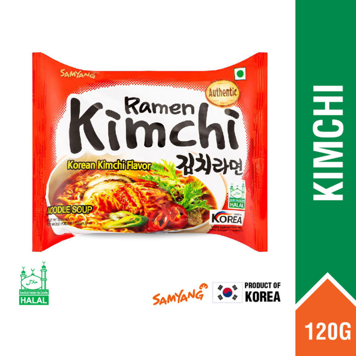 Samyang Ramen Kimchi 120gm - Single Pack Korea