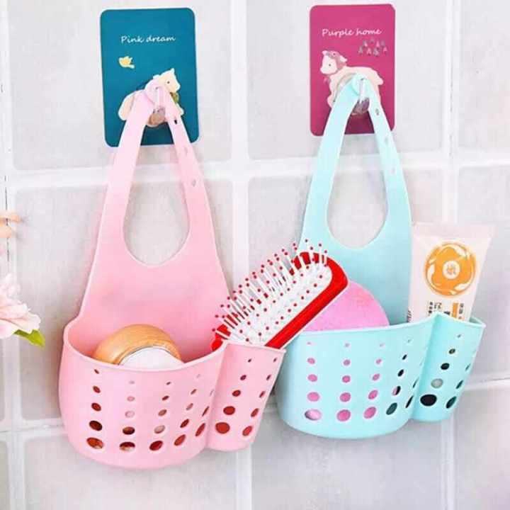 Kitchen%20Sink%20Sponge%20Storage%20Drain%20Bag%20Saddle-Style%20Dual-Use%20Debris%20Drain%20Basket%20Rack%20-%20Image%203