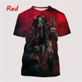 New Predator Unisex Men's 3D Printed T-shirt Casual Fashion Short Sleeve Top Designer Graphic T Shirts Ropa Hombres Cheap Tshirt.