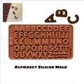 Big size Flexible ABC Alphabet Birthday Silicone Mold Candy Chocolate Mould Xmas Cake Maker. 
