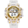 Sports Watch for Boys, Digital Stylish Silicone Watch for Boys-Gold. 