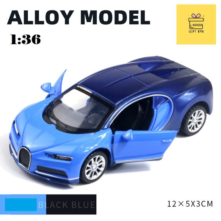 Bugatti%20Red/Black/Blue%201:36%20Toy%20Car%20Metal%20Alloy%20Car%20Diecasts%20Toy%20Vehicles%20Car%20Model%20-%20Image%204