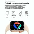 Tinzzi Smart Watch 1.83 " HD Big Screen Smartwatch COB Full Touch Interaction Wireless Charging Watches for Men Women.