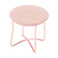 1:12 Dollhouse Miniature Coffee Table Iron Round Dining Table Desk Model Toys Layor. 