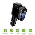 Baseus S06 Bluetooth MP3 Vehicle Dual USB Car Charger. 