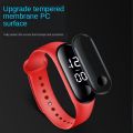 LED Digital Watch Luxury White Light Touch Screen 50M Waterproof Men Women Sports High-Definition Dial Silicone Fashion Personal. 