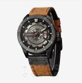 CURREN 8301 Men’s PU Leather Quartz Waterproof Watch For Men's Time Lovr s. 