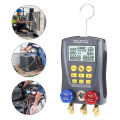 KOGEEK Pressure Gauge Refrigeration Digital Vacuum Pressure Manifold Tester Meter HVAC Temperature Tester. 