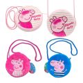 Peppa Pig Stuffed Backpack George Cartoon Cartoon Character Kawai Yi Bao Shoulder Bag Girl Zero Wallet Pack Children's Birthday.